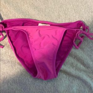 Purple bikini bottoms